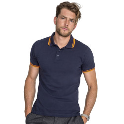 Polo Chico Ajustado Manga Corta