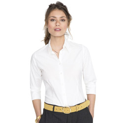 Camisa Con Solapa y Abertura