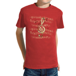 Camiseta "Clave de Sol" para Niños