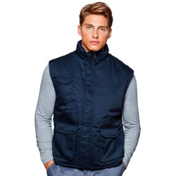 Chaleco para Hombre con Cremallera