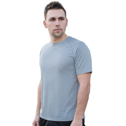 Camiseta Transpirable de Manga Corta para Hombre