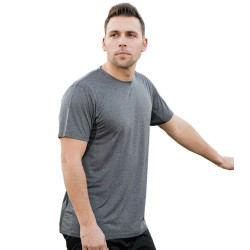 Camiseta para Hombre Transpirable con Manga Corta