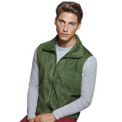 Chalecos Polar Hombre con Bolsillos
