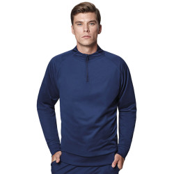 Sudadera con Media Cremallera Unisex