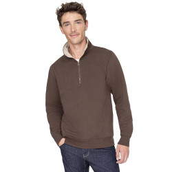 Sudadera con Forro Polar Peinado