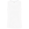 Camiseta sin mangas Sol's JUSTIN blanca