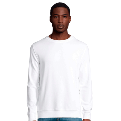 Sudadera unisex Comet Sol's blanca