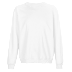 Sudadera cuello redondo Sol's COLUMBIA blanca 3XL