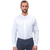 Camisa cuello mandarín Neoblu BART tallas grandes blanca