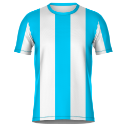 Camiseta para Equipaciones de Fútbol con Cuello Redondo.
