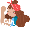 Tote bag para el día de la mujer diseño Girl Power