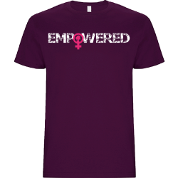 Camiseta unisex para el día de la mujer diseño Empowered
