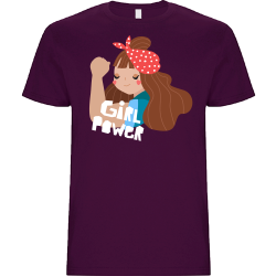 Camiseta unisex para el día de la mujer diseño Girl Power