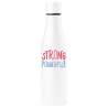Botella térmica para el día de la mujer diseño Strong And Powerful