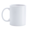 Taza cerámica blanca urgente