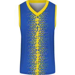 Camiseta baloncesto sublimada modelo Pixels