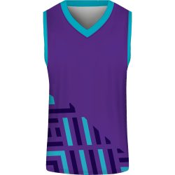 Camiseta baloncesto sublimada modelo Geométrico