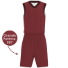 Conjunto de baloncesto sublimado modelo Colores Corporativos Exclusivos