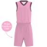 Conjunto de baloncesto sublimado modelo Colores Corporativos Exclusivos