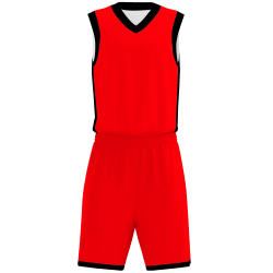 Conjunto de baloncesto sublimado modelo Liso
