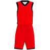 Conjunto de baloncesto sublimado modelo Liso