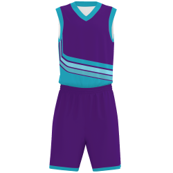 Conjunto de baloncesto sublimado modelo Curvas