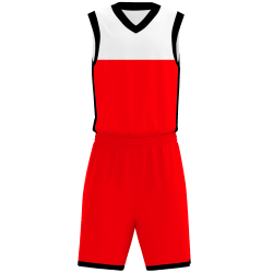 Conjunto de baloncesto sublimado modelo Corte