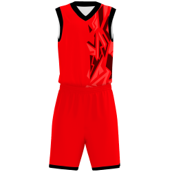 Conjunto de baloncesto sublimado modelo Puzzle