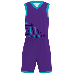 Conjunto de baloncesto sublimado modelo Geométrico