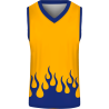 Conjunto de baloncesto sublimado modelo Fuego