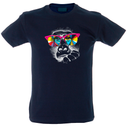 Camiseta hombre mono hipy
