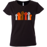 Camiseta mujer puños feministas