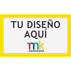 Parche Personalizable Fiberplus Forma Rectangular Acabado Mate