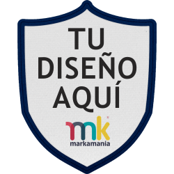 Parche Satín Escudo 12 colores para Contorno a Elegir