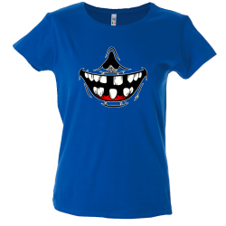 Camiseta mujer sonrisa desdentada