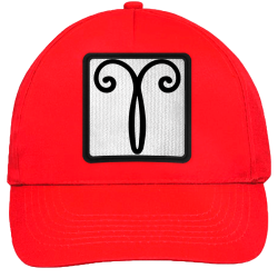 Gorra infantil con parche Símbolo Aries