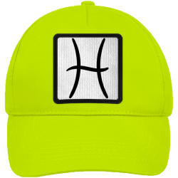 Gorra infantil con parche Símbolo Piscis