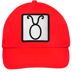 Gorra infantil con parche Símbolo Tauro