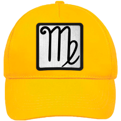 Gorra infantil con parche Símbolo Virgo