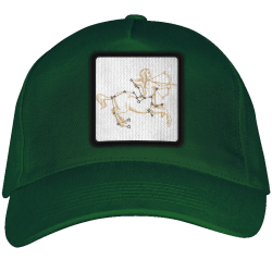 Gorra adulto con parche Constelación Sagitario