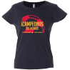 Camiseta algodón mujer Balón Campeonas Del Mundo