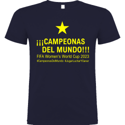 Camiseta algodón unisex Campeonas Del Mundo 2023