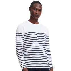 Camiseta manga larga a rayas Sol's MATELOT LSL tallas grandes