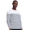 Camiseta manga larga a rayas Sol's MATELOT LSL tallas grandes