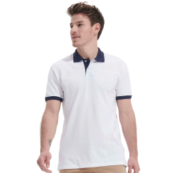 Polo Contrastado Cuello y Puños