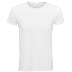 Camiseta ajustada tallas grandes 3XL Sol's EPIC blanca