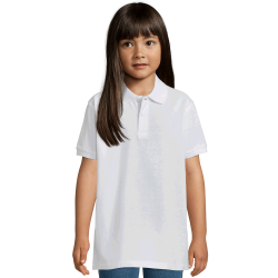 Polo infantil Sol's PERFECT K blanco