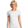 Camiseta de mujer Sol's IMPERIAL W tallas grandes blanca