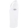 Polo de mujer tallas grandes Sol's PERFECT W blanco