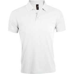 Polo tallas grandes Sol's PRIME blanco